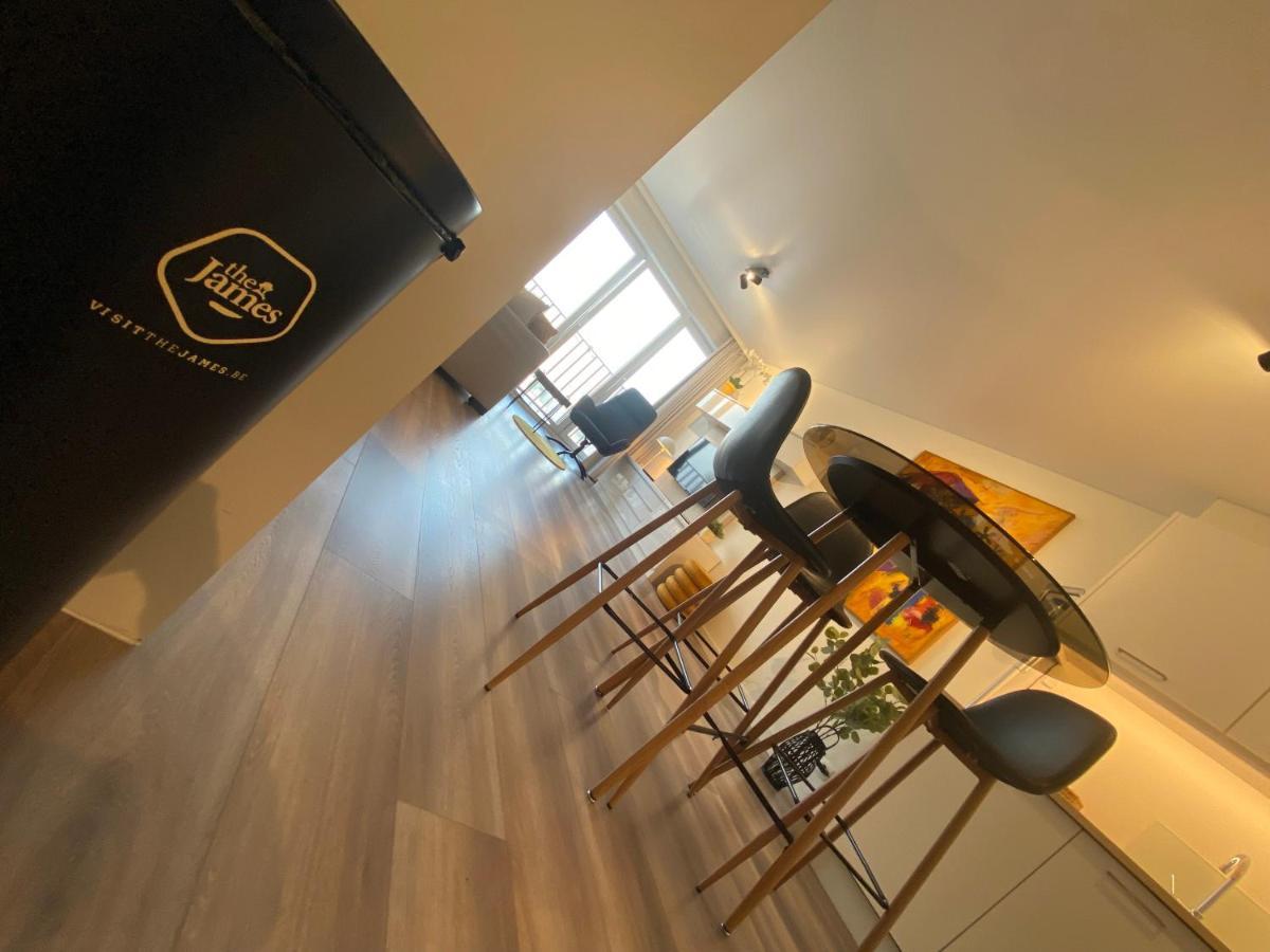 Moderne Studio Aan Zee Lägenhet Oostende Exteriör bild